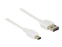 Delock Easy - USB-Kabel - USB (M) umkehrbar zu Mini-USB, Typ B (M)