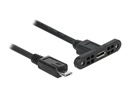 Delock USB-Verlängerungskabel - Micro-USB Typ B (M)