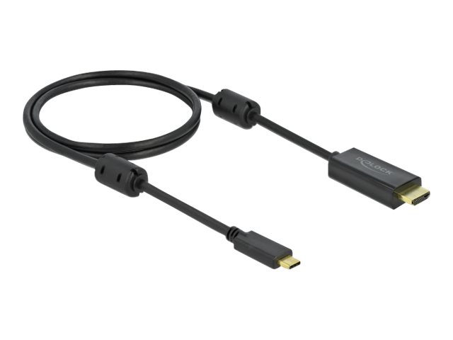 Delock Video- / Audiokabel - 24 pin USB-C männlich