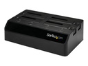 StarTech.com 4-Bay USB 3.0 SATA Festplatten Dockingstation, Extern - Speichergehäuse - 4 Schächte (SATA-600)