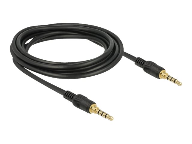 Delock Audiokabel - 4-poliger Mini-Stecker