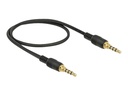 Delock Audiokabel - 4-poliger Mini-Stecker