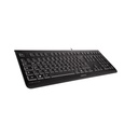 Cherry KC 1000 - Tastatur - Laser - 105 Tasten QWERTZ - Schwarz