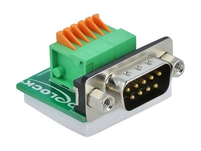 Delock Serieller Adapter - DB-9 (M) zu 6-poliger