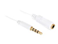 Delock Audiokabel - mini-phone stereo 3.5 mm männlich zu mini-phone stereo 3.5 mm weiblich