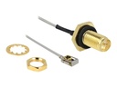 Delock Antennenkabel - RP-SMA weiblich Bulkhead