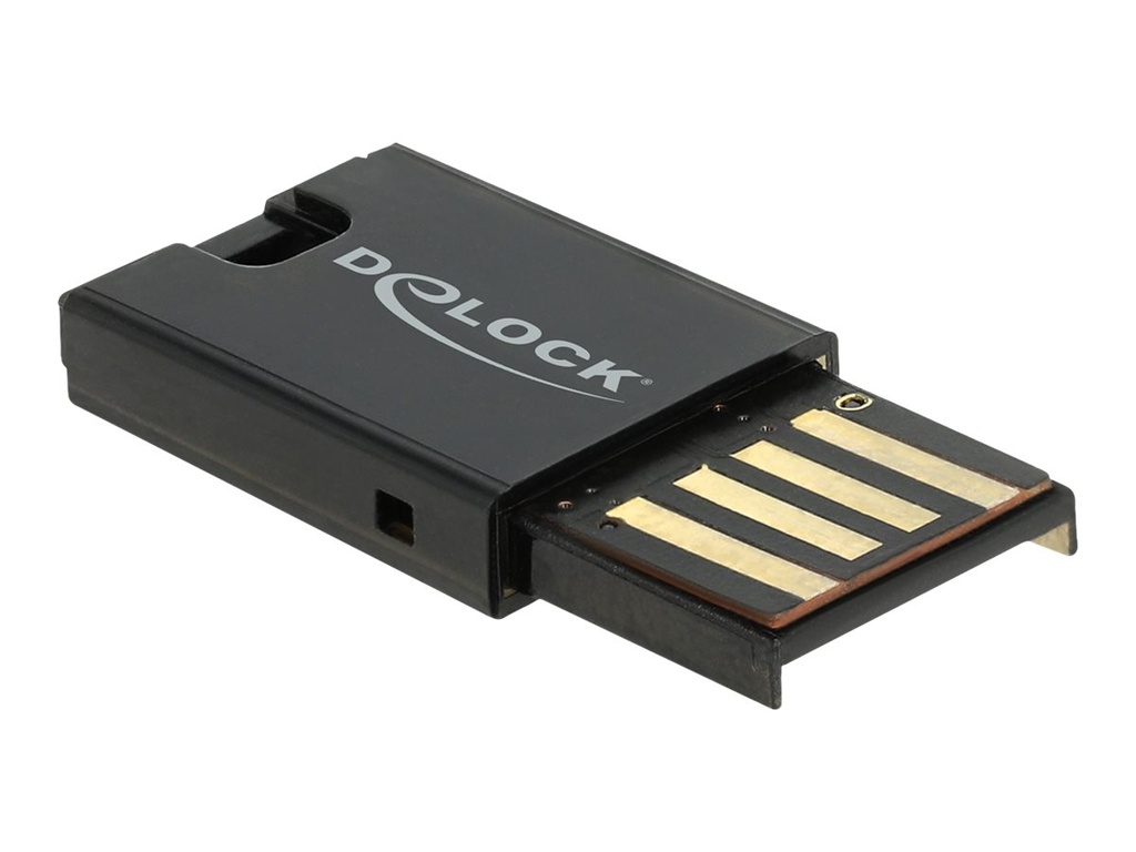 [91603] Delock USB 2.0 Card für Micro SD Speicherkarten - Card-Reader - High Capacity SD (MicroSDHC)