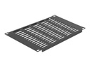 Delock Halterungs-Belüftungsplatte (horizontal) - Rack montierbar - Schwarz - 4U - 25.4 cm (10")
