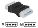 Delock Adapter für Power Connector - interne Stromversorgung, 4-polig (M)