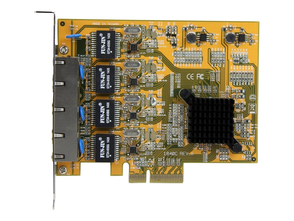 StarTech.com 4 Port PCIe Gigabit Netzwerkkarte