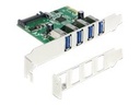 Delock PCI Express Card > 4 x USB 3.0 - USB-Adapter