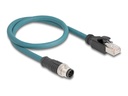 Delock Netzwerkadapterkabel - 8-polig M12 (M)