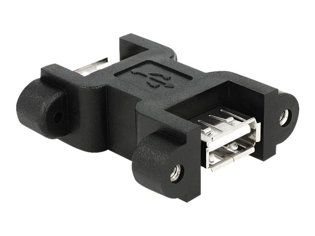 Delock USB-Adapter - USB (W) zu USB (W) - Schwarz