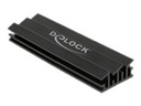 Delock Solid State Drive Kühlkörper - Schwarz