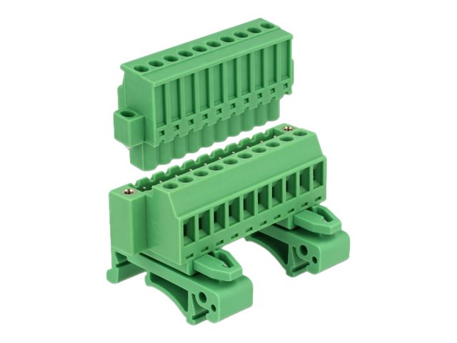 Delock Netzanschlussadapter-Kit - grün