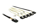 Delock SATA- / SAS-Kabel - SAS 6Gbit/s - Mini SAS (SFF-8087)