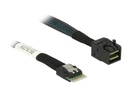 Delock Internes SAS-Kabel - SAS 12Gbit/s - 4i Slim SAS (M)
