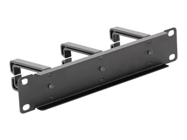 Delock Kabelmanagement - 25.4 cm - Jet Black, RAL 9005 - 1U - 25.4 cm (10")