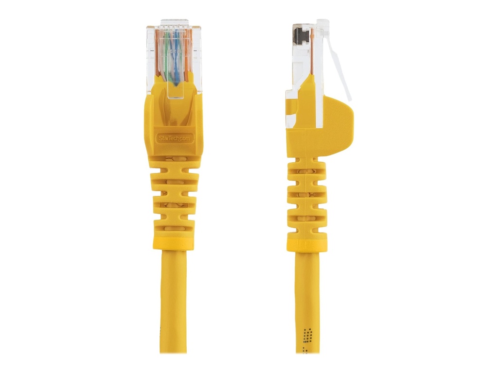 StarTech.com Startech 10m Cat5e Ethernet Netzwerkkabel Snagless mit RJ45 - Cat 5e UTP Kabel - Gelb - Patch-Kabel - RJ-45 (M)