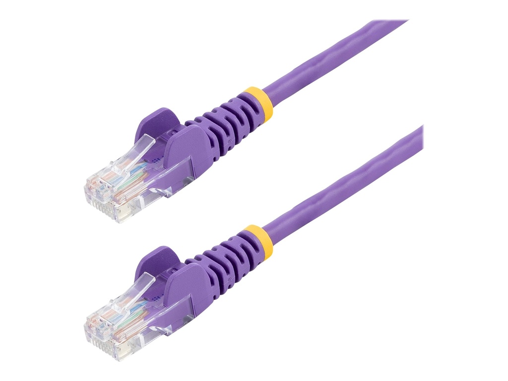 StarTech.com 7m Cat5e Ethernet Netzwerkkabel Snagless mit RJ45 - Cat 5e UTP Kabel - Lila - Patch-Kabel - RJ-45 (M)