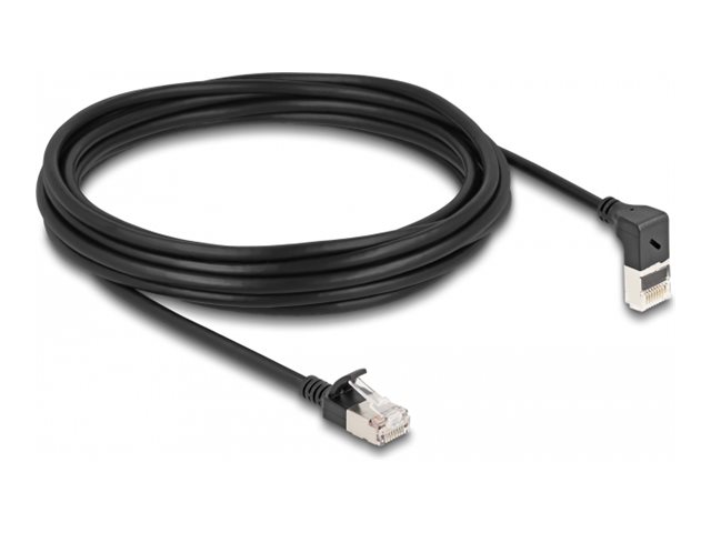 Delock Patch-Kabel - RJ-45 (M) nach oben angewinkelt zu RJ-45 (M)