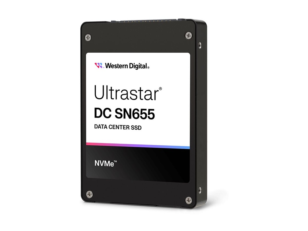 [0TS2467] WD Ultrastar DC SN655 WUS5EA138ESP7E4 - SSD - Rechenzentrum - verschlüsselt - 3.84 TB - intern - 2.5" (6.4 cm)