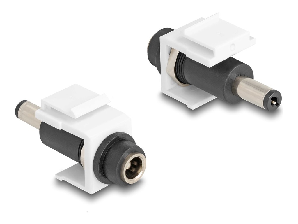 Delock Modulare Eingabe - DC-Stromversorgungsbuchse 5,5 mm (ID: 2,5 mm)