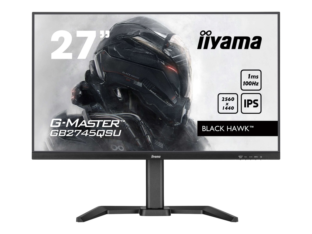 Iiyama G-MASTER Black Hawk GB2745QSU-B2 - LED-Monitor - Gaming - 68.6 cm (27")