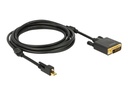 Delock Videokabel - Mini DisplayPort (M) zu DVI-D (M)