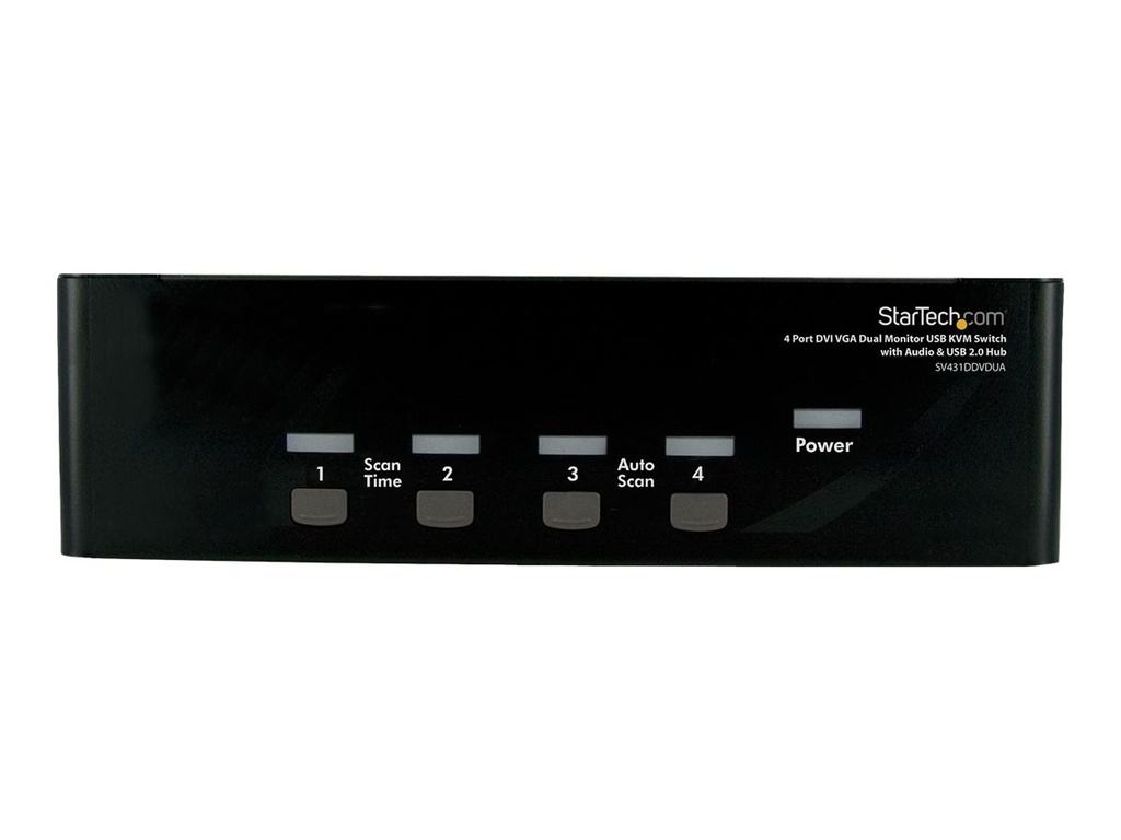 StarTech.com 4 Port DVI KVM USB Switch - 4-fach