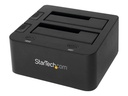 StarTech.com Dual-Bay USB 3.0 SATA Festplatten Dockingstation, Extern - Speicher-Controller - 2.5", 3.5" (6.4 cm, 8.9 cm)