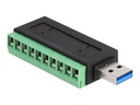 Delock USB-Adapter - 10-poliger Anschlussblock zu USB Typ A (M)
