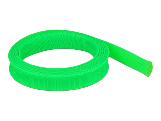 Delock Geflechtschlauch - dehnbar - 2 m - grün