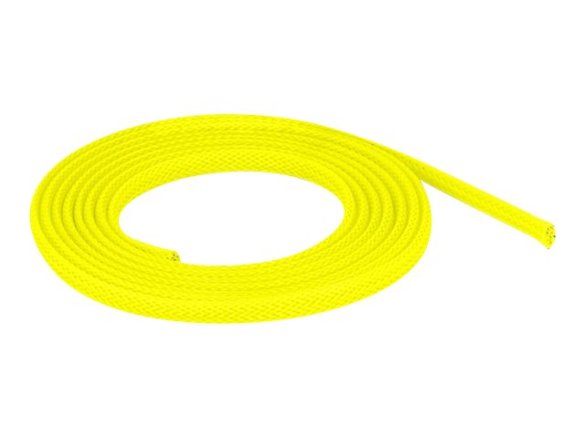 Delock Geflechtschlauch - dehnbar - 2 m - Gelb