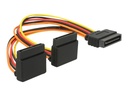 Delock Kabel SATA Strom Stecker mit Einrastfunktion> 2 x - Kabel - Digital/Daten