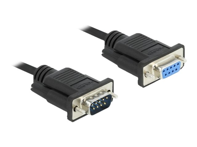 Delock Serielles Verlängerungskabel - DB-9 (M)