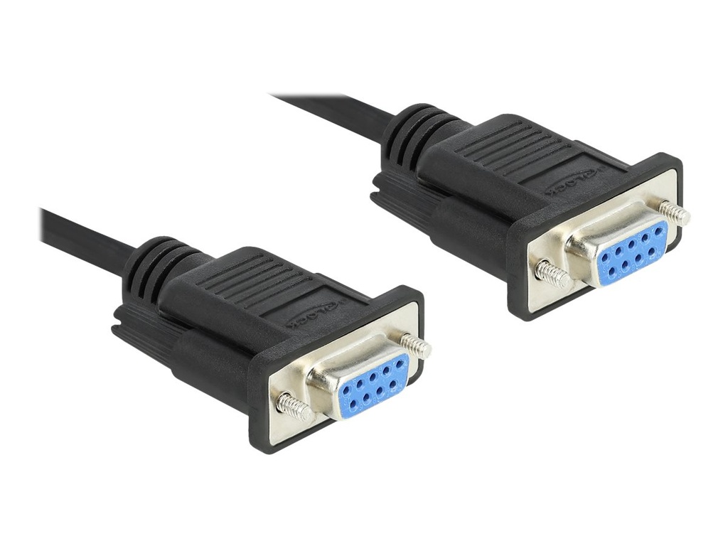 Delock Kabel seriell - DB-9 (W) zu DB-9 (W)