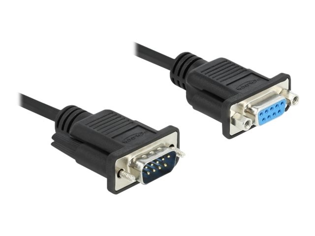 Delock Serielles Verlängerungskabel - DB-9 (M)