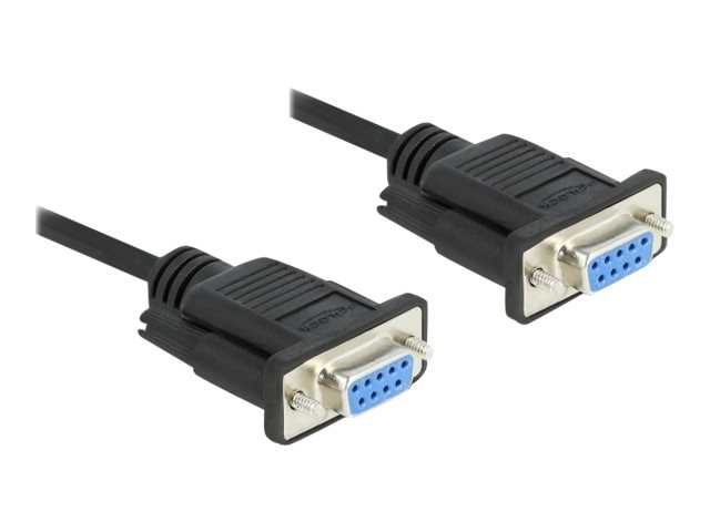 Delock Kabel seriell - DB-9 (W) zu DB-9 (W)