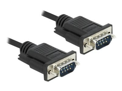 Delock Kabel seriell - DB-9 (M) zu DB-9 (M)