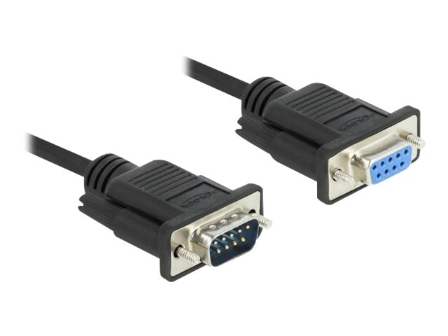 Delock Serielles Verlängerungskabel - DB-9 (M)