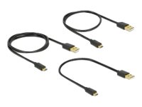 Delock USB-Kabelsatz - Schwarz
