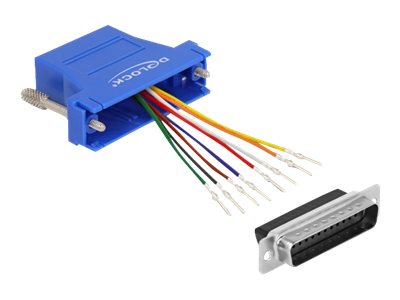 Delock Netzwerkadapter - DB-25 (M) zu RJ-45 (W)