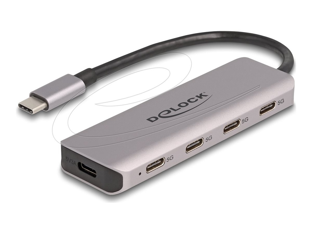 Delock Hub - 5 Gbps, with USB-C connector
