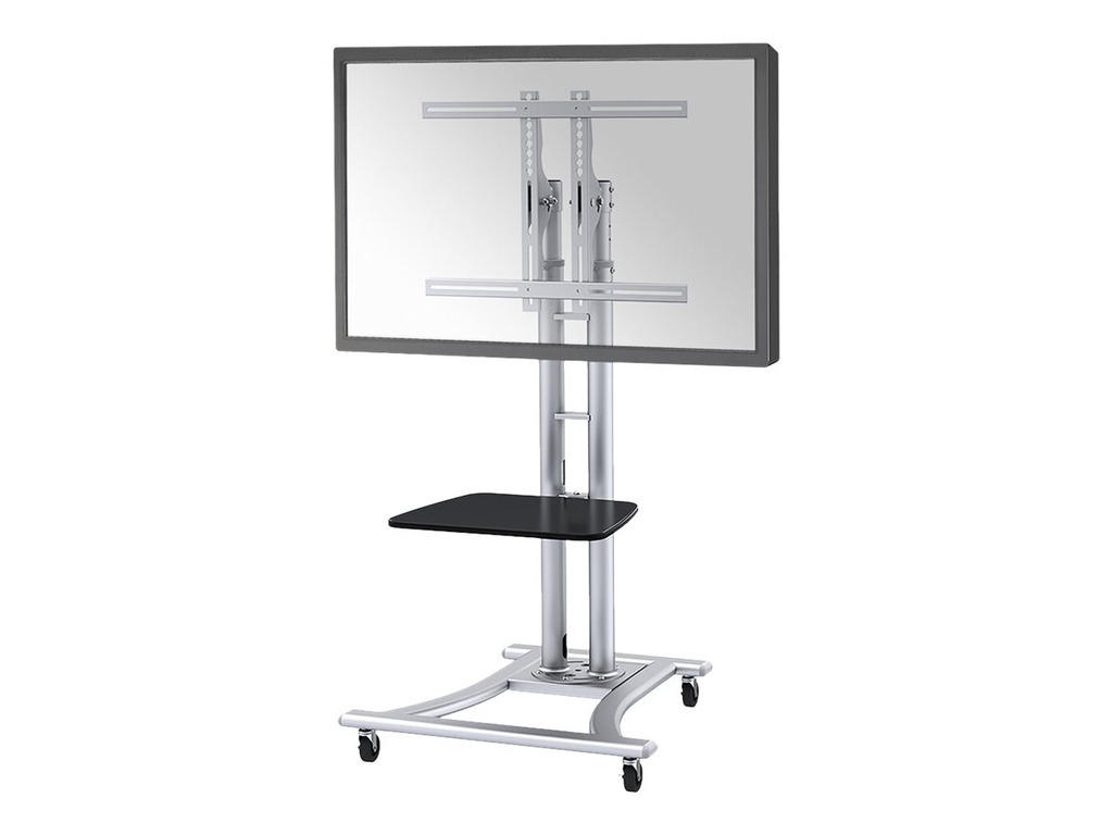 Neomounts PLASMA-M1800E - Wagen - für Flachbildschirm / AV-Ausrüstung - Silber - Bildschirmgröße: 68.6-152.4 cm (27"-70")
