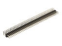Delock Stiftleiste (40 Stifte, Abstand 2,54 mm) - Schwarz (Packung mit 5)