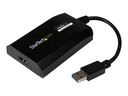 StarTech.com USB 3.0 auf HDMI Adapter / Konverter - Externe Monitor Grafikkarte für Mac und PC - DisplayLink Zertifiziert - HD 1080p - Adapterkabel - USB Typ A männlich zu HDMI weiblich - 16 cm - Schwarz - 1920 x 1200 (WUXGA)
