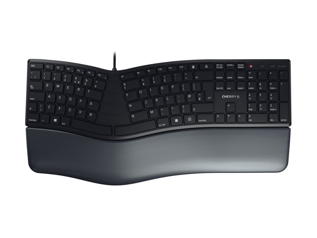 Cherry KC 4500 ERGO - Tastatur - USB - QWERTY