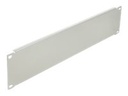 Delock Rack-Blindabdeckungsplatte - Grau - 2U - 48.3 cm (19")