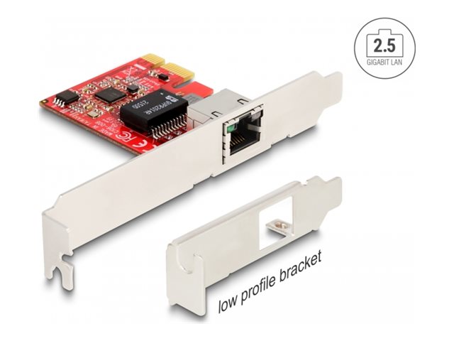 Delock Netzwerkadapter - PCIe Low-Profile